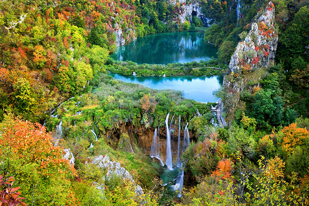 Plitvice meren, Kroatië